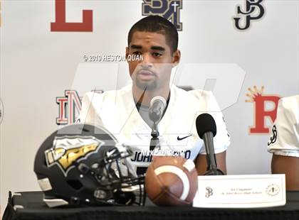 Thumbnail 1 in Trinity League Media Day - St. John Bosco photogallery.