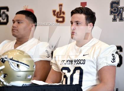 Thumbnail 3 in Trinity League Media Day - St. John Bosco photogallery.