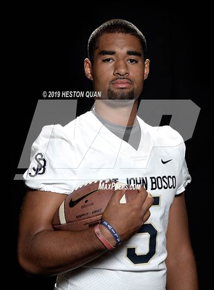 Thumbnail 2 in Trinity League Media Day - St. John Bosco photogallery.