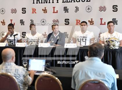 Thumbnail 3 in Trinity League Media Day - St. John Bosco photogallery.