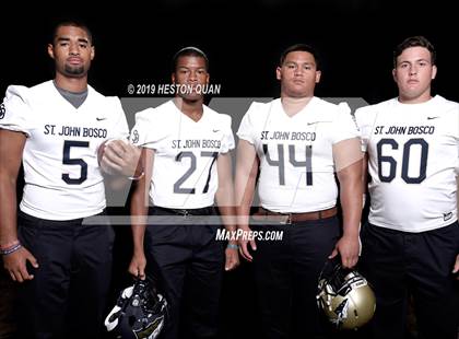 Thumbnail 2 in Trinity League Media Day - St. John Bosco photogallery.