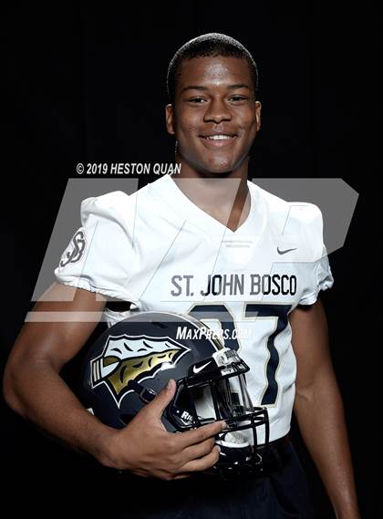 Thumbnail 2 in Trinity League Media Day - St. John Bosco photogallery.