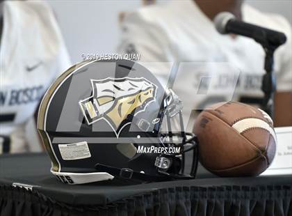 Thumbnail 2 in Trinity League Media Day - St. John Bosco photogallery.