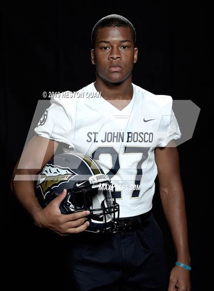 Thumbnail 3 in Trinity League Media Day - St. John Bosco photogallery.