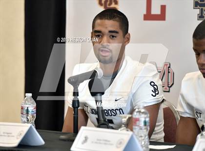 Thumbnail 3 in Trinity League Media Day - St. John Bosco photogallery.