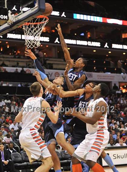 Thumbnail 1 in Jordan Brand Classic (All-American Game) photogallery.
