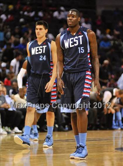 Thumbnail 1 in Jordan Brand Classic (All-American Game) photogallery.