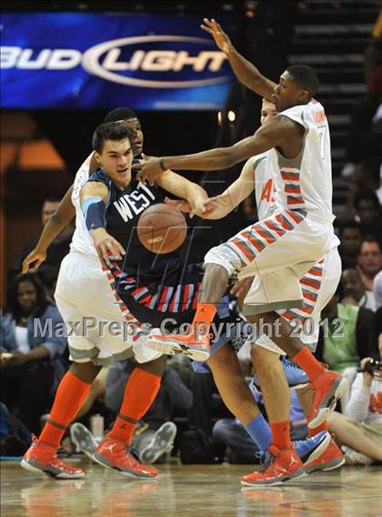 Thumbnail 1 in Jordan Brand Classic (All-American Game) photogallery.