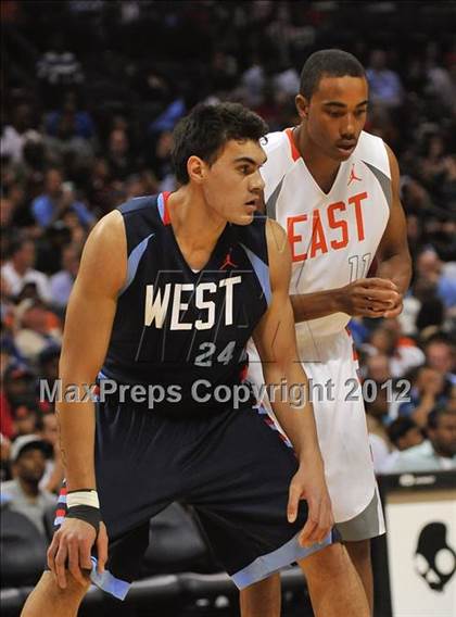 Thumbnail 2 in Jordan Brand Classic (All-American Game) photogallery.