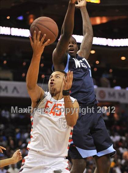 Thumbnail 1 in Jordan Brand Classic (All-American Game) photogallery.