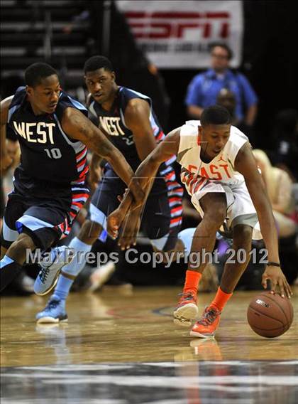 Thumbnail 1 in Jordan Brand Classic (All-American Game) photogallery.
