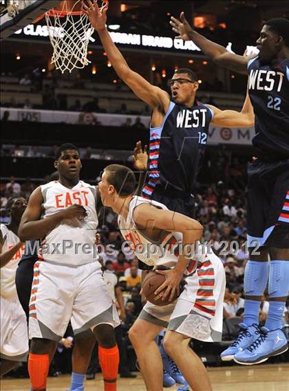 Thumbnail 1 in Jordan Brand Classic (All-American Game) photogallery.