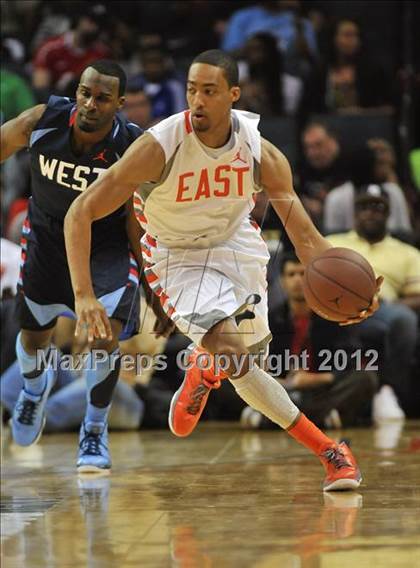 Thumbnail 1 in Jordan Brand Classic (All-American Game) photogallery.
