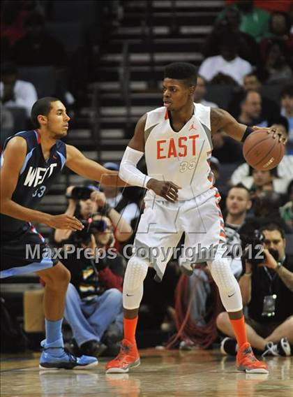 Thumbnail 1 in Jordan Brand Classic (All-American Game) photogallery.