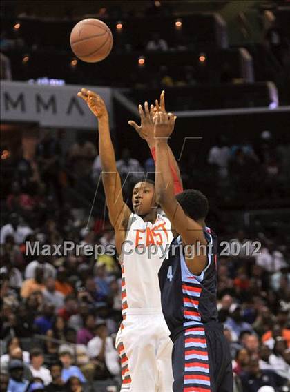 Thumbnail 1 in Jordan Brand Classic (All-American Game) photogallery.
