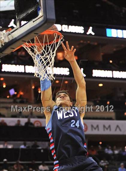 Thumbnail 1 in Jordan Brand Classic (All-American Game) photogallery.