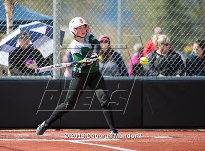 Thumbnail 2 in Centennial vs. South Salem (Medford Spring Break High School Fastpitch Classic) photogallery.