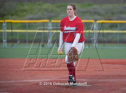 Thumbnail 2 in Centennial vs. South Salem (Medford Spring Break High School Fastpitch Classic) photogallery.