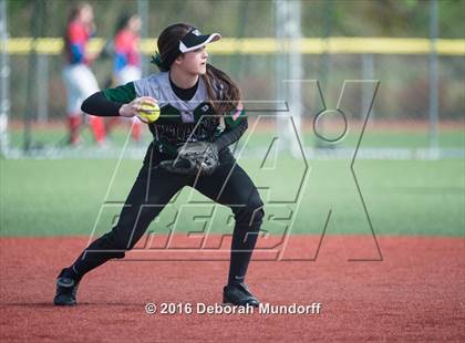 Thumbnail 3 in Centennial vs. South Salem (Medford Spring Break High School Fastpitch Classic) photogallery.