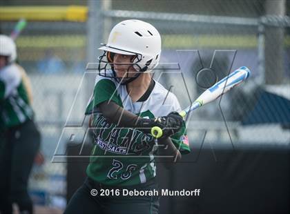 Thumbnail 2 in Centennial vs. South Salem (Medford Spring Break High School Fastpitch Classic) photogallery.
