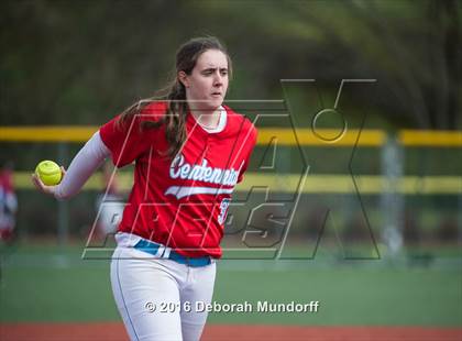 Thumbnail 2 in Centennial vs. South Salem (Medford Spring Break High School Fastpitch Classic) photogallery.