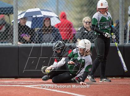 Thumbnail 1 in Centennial vs. South Salem (Medford Spring Break High School Fastpitch Classic) photogallery.
