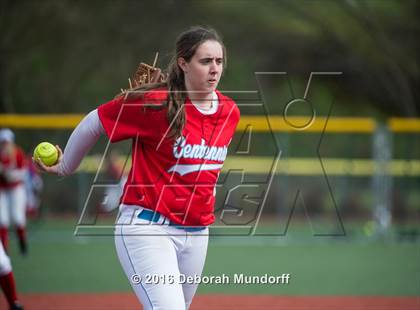 Thumbnail 1 in Centennial vs. South Salem (Medford Spring Break High School Fastpitch Classic) photogallery.