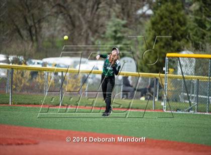 Thumbnail 1 in Centennial vs. South Salem (Medford Spring Break High School Fastpitch Classic) photogallery.