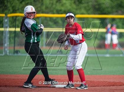 Thumbnail 2 in Centennial vs. South Salem (Medford Spring Break High School Fastpitch Classic) photogallery.