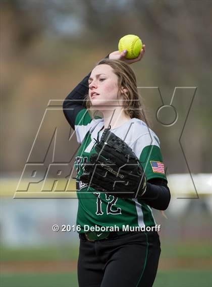 Thumbnail 3 in Centennial vs. South Salem (Medford Spring Break High School Fastpitch Classic) photogallery.