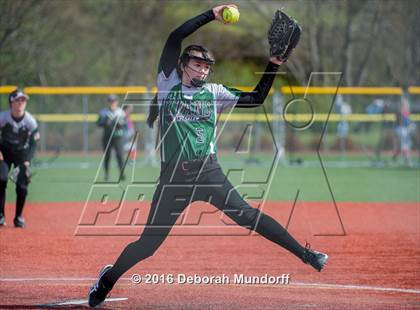 Thumbnail 2 in Centennial vs. South Salem (Medford Spring Break High School Fastpitch Classic) photogallery.