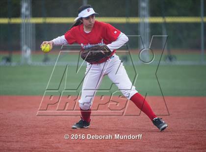 Thumbnail 1 in Centennial vs. South Salem (Medford Spring Break High School Fastpitch Classic) photogallery.