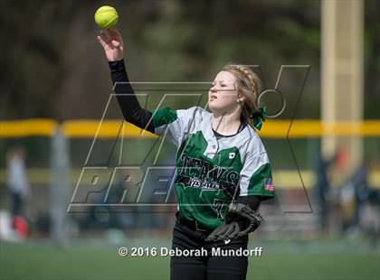 Thumbnail 3 in Centennial vs. South Salem (Medford Spring Break High School Fastpitch Classic) photogallery.