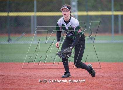 Thumbnail 2 in Centennial vs. South Salem (Medford Spring Break High School Fastpitch Classic) photogallery.