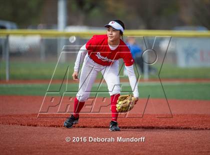 Thumbnail 1 in Centennial vs. South Salem (Medford Spring Break High School Fastpitch Classic) photogallery.