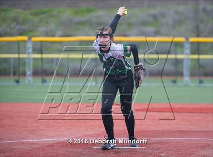 Thumbnail 2 in Centennial vs. South Salem (Medford Spring Break High School Fastpitch Classic) photogallery.