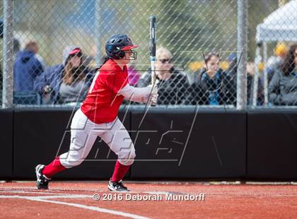 Thumbnail 3 in Centennial vs. South Salem (Medford Spring Break High School Fastpitch Classic) photogallery.
