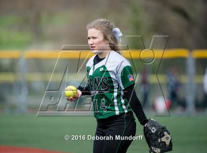 Thumbnail 1 in Centennial vs. South Salem (Medford Spring Break High School Fastpitch Classic) photogallery.