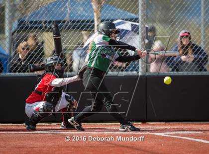 Thumbnail 3 in Centennial vs. South Salem (Medford Spring Break High School Fastpitch Classic) photogallery.
