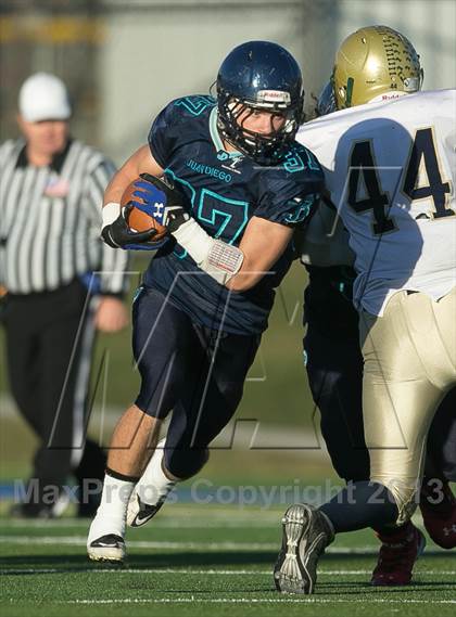 Thumbnail 3 in Juan Diego Catholic vs Snow Canyon (UHSAA 3AA Quarterfinal) photogallery.