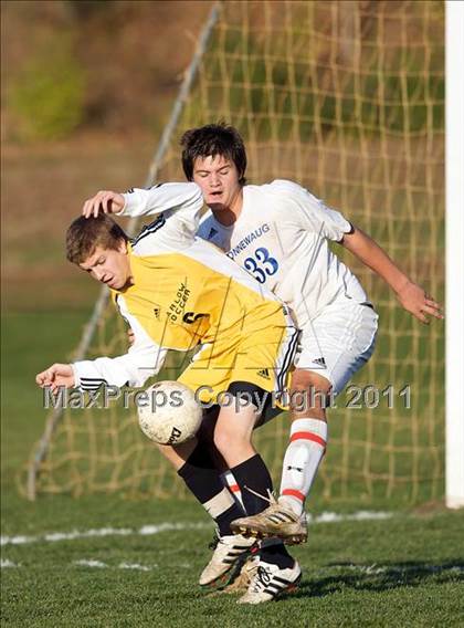 Thumbnail 2 in Barlow @ Nonnewaug (CIAC Class M 2nd Round) photogallery.
