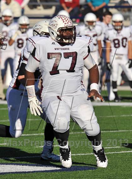 Thumbnail 2 in Poteet vs. Whitehouse (UIL 4A Regional Semifinal) photogallery.