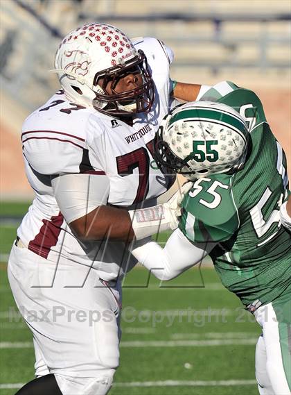Thumbnail 3 in Poteet vs. Whitehouse (UIL 4A Regional Semifinal) photogallery.