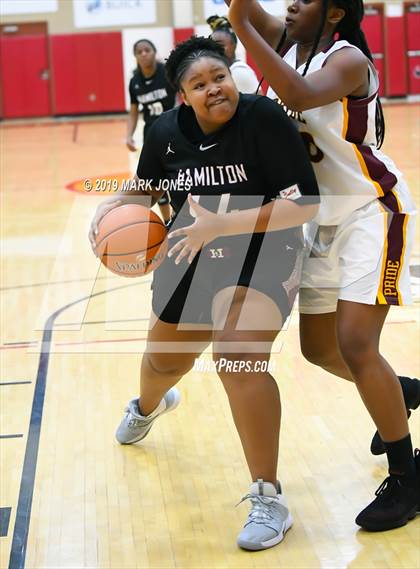 Thumbnail 3 in Mountain Pointe vs. Hamilton (Hoophall West Tournament) photogallery.