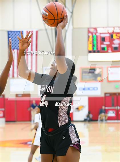 Thumbnail 2 in Mountain Pointe vs. Hamilton (Hoophall West Tournament) photogallery.