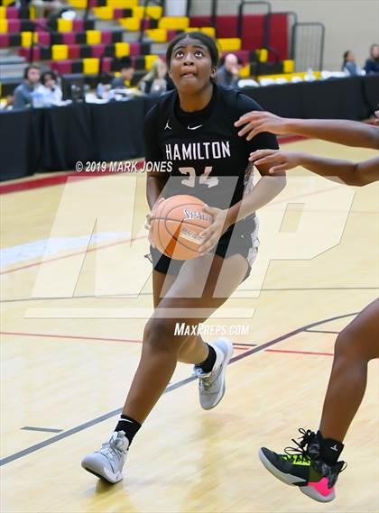 Thumbnail 3 in Mountain Pointe vs. Hamilton (Hoophall West Tournament) photogallery.