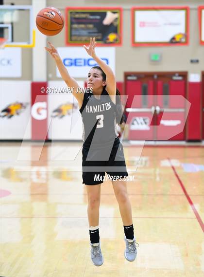 Thumbnail 3 in Mountain Pointe vs. Hamilton (Hoophall West Tournament) photogallery.