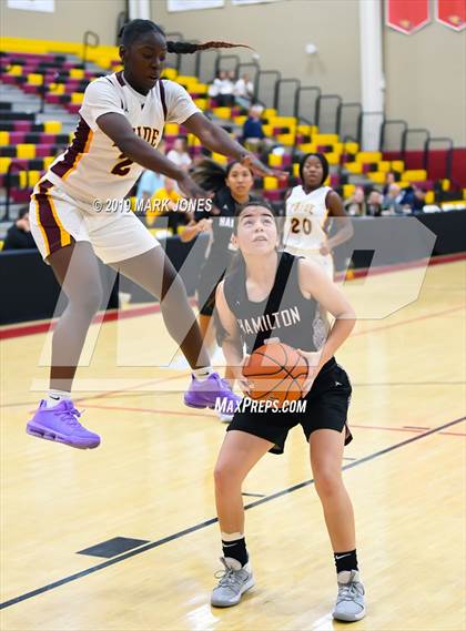 Thumbnail 3 in Mountain Pointe vs. Hamilton (Hoophall West Tournament) photogallery.