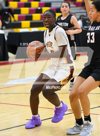 Thumbnail 2 in Mountain Pointe vs. Hamilton (Hoophall West Tournament) photogallery.