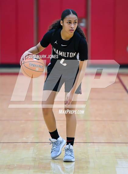 Thumbnail 3 in Mountain Pointe vs. Hamilton (Hoophall West Tournament) photogallery.